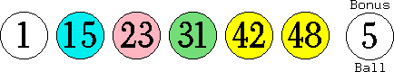 01 15 23 31 42 48 (05)