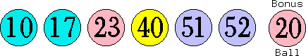 10 17 23 40 51 52 (20)