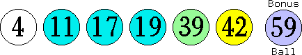 04 11 17 19 39 42 (59)