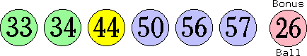 33 34 44 50 56 57 (26)