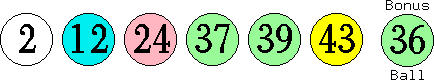 02 12 24 37 39 43 (36)