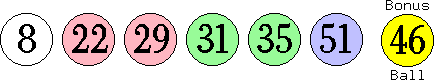 08 22 29 31 35 51 (46)