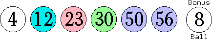 04 12 23 30 50 56 (08)