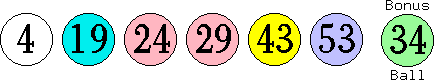 04 19 24 29 43 53 (34)