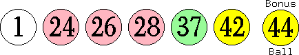 01 24 26 28 37 42 (44)