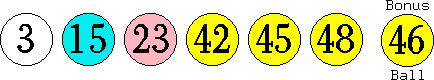 03 15 23 42 45 48 (46)