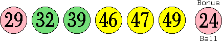 29 32 39 46 47 49 (24)