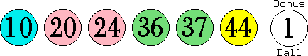 10 20 24 36 37 44 (01)