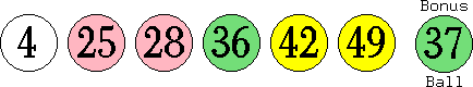 04 25 28 36 42 49 (37)
