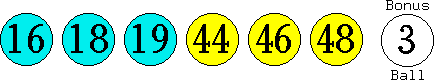 16 18 19 44 46 48 (03)