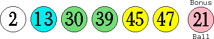 02 13 30 39 45 47 (21)