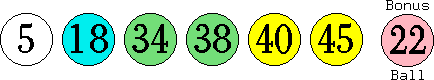 05 18 34 38 40 45 (22)
