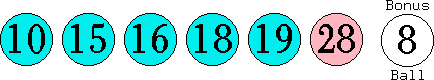 10 15 16 18 19 28 (08)