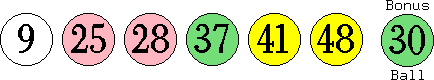 09 25 28 37 41 48 (30)