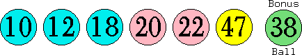 10 12 18 20 22 47 (38)