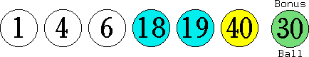 01 04 06 18 19 40 (30)