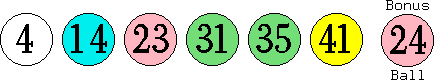 04 14 23 31 35 41 (24)