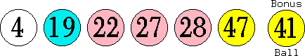 04 19 22 27 28 47 (41)