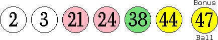 02 03 21 24 38 44 (47)